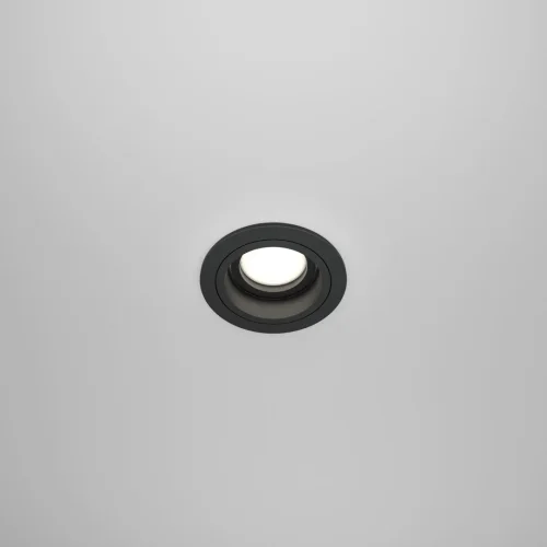 Светильник точечный Akron DL025-2-01B Maytoni чёрный 1 лампа, основание чёрное в стиле современный  фото 5